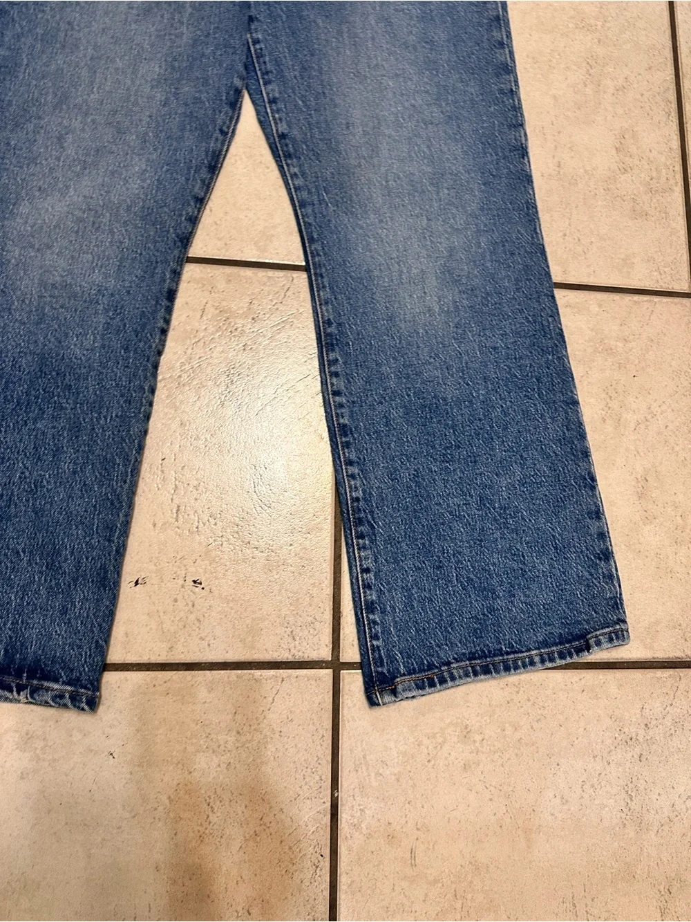 Levi’s RIBCAGE CROPPED BOOTCUT WOMEN'S JEANS High-Rise Straight Leg Women 30 - Picture 4 of 12